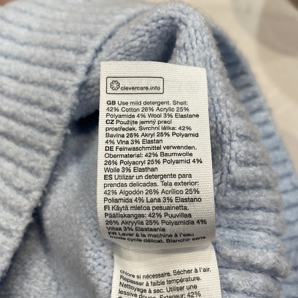 Blue & Other Stories turtleneck XS - Picture 5 of 5